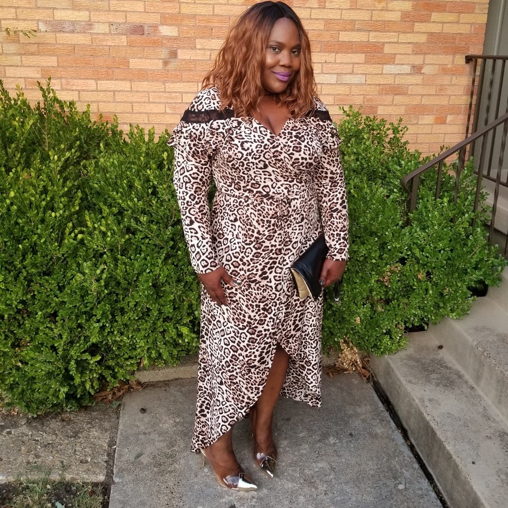 Leopard Print Dress